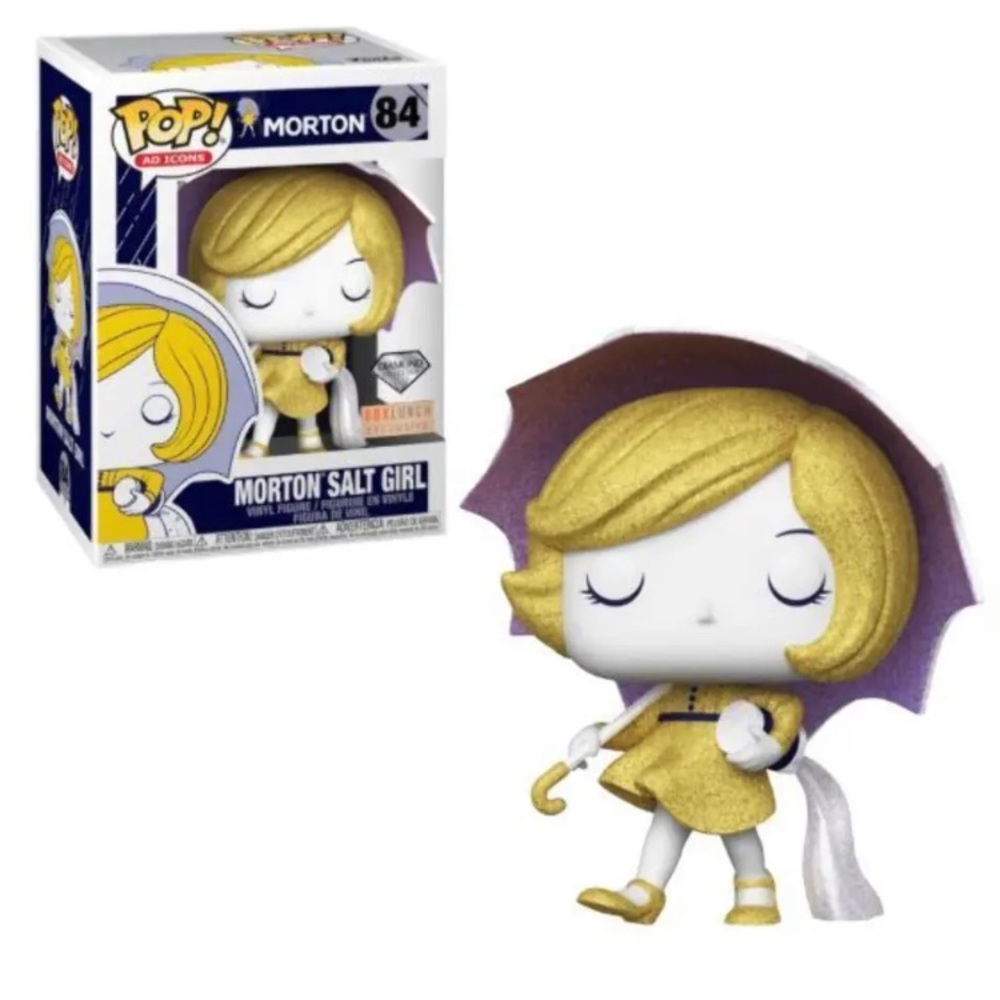 FUNKO POP Morton Salt Girl 84 Diamond Special Edition EXCLUSIVE.
